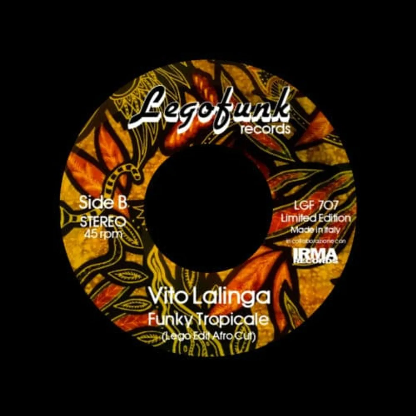 Vito Lalinga FUNKY TROPICALE Vinyl Record