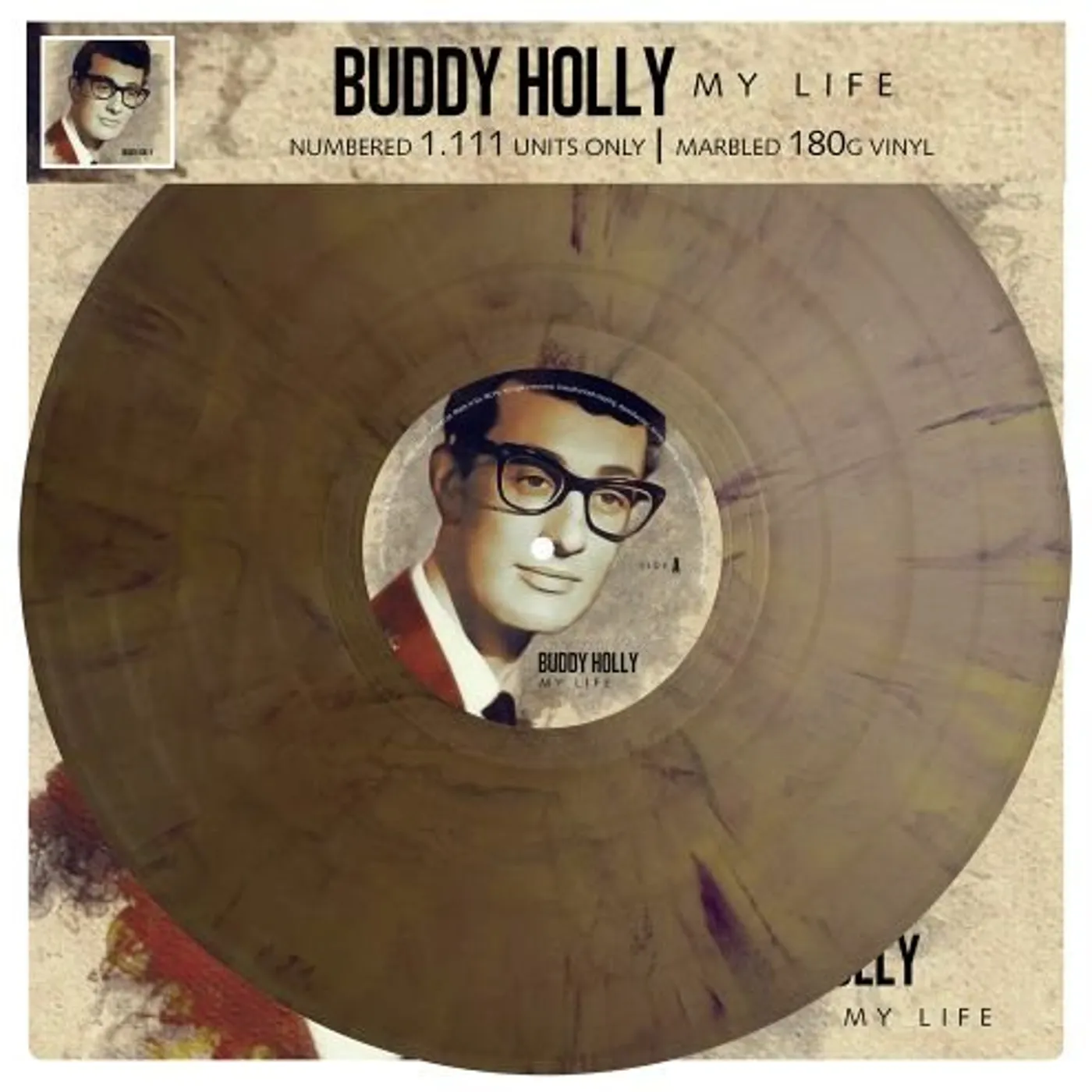 Buddy Holly MY LIFE Vinyl Record