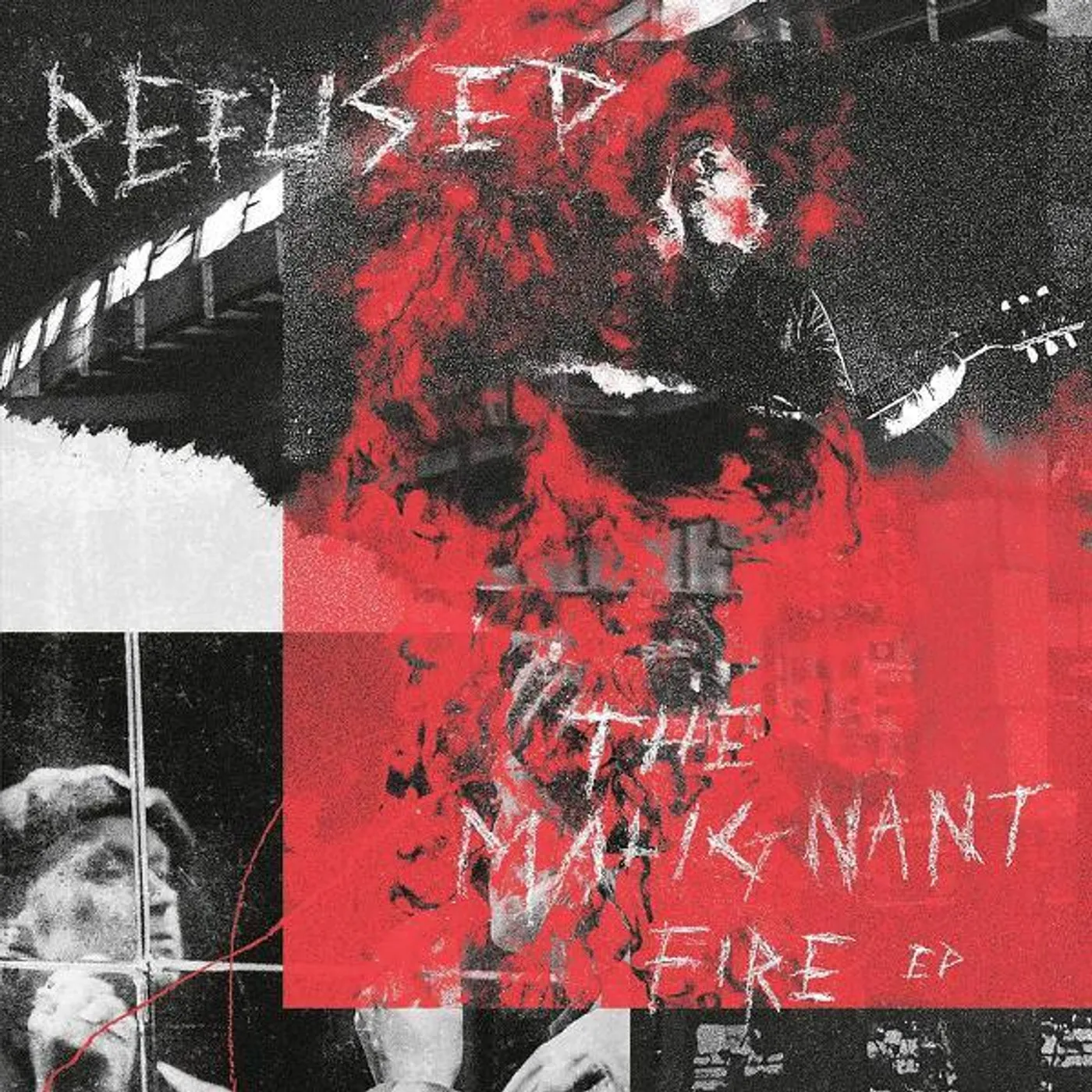 Refused MALIGNANT FIRE Vinyl Record