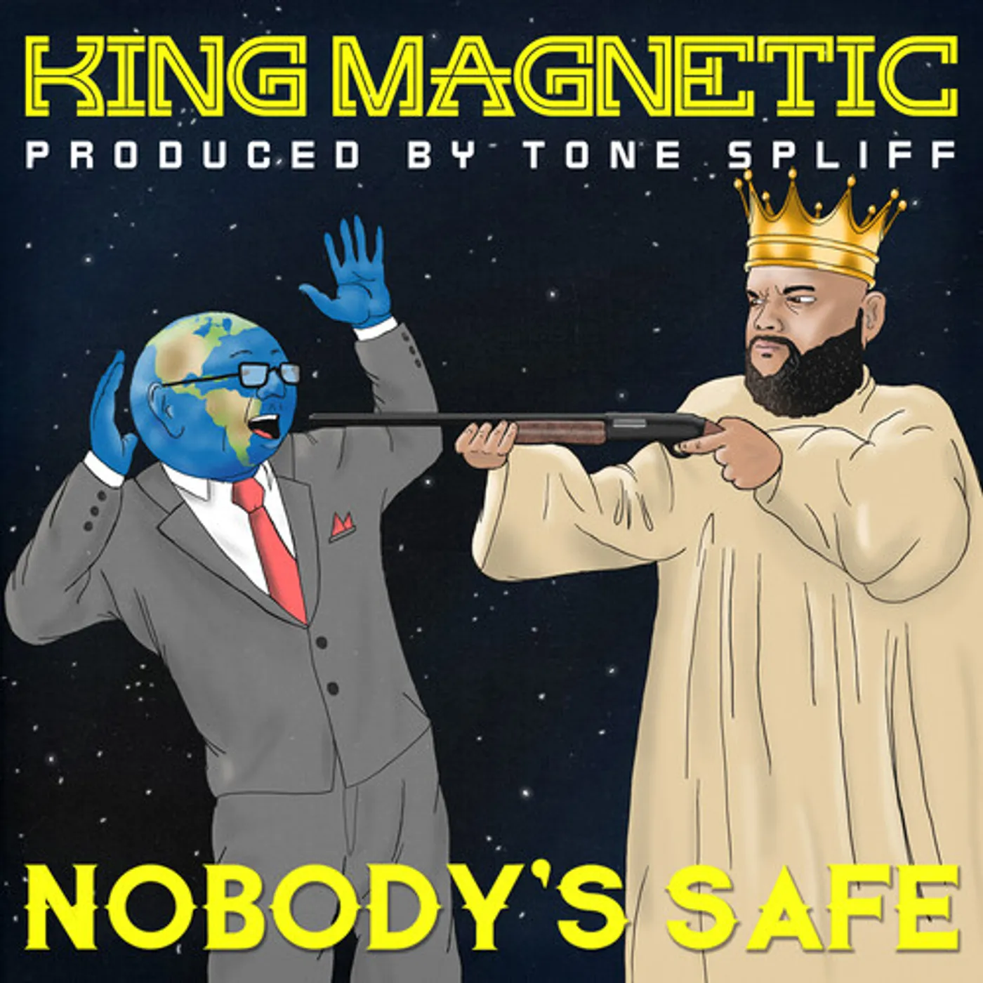 King Magnetic NOBODY'S SAFE CD
