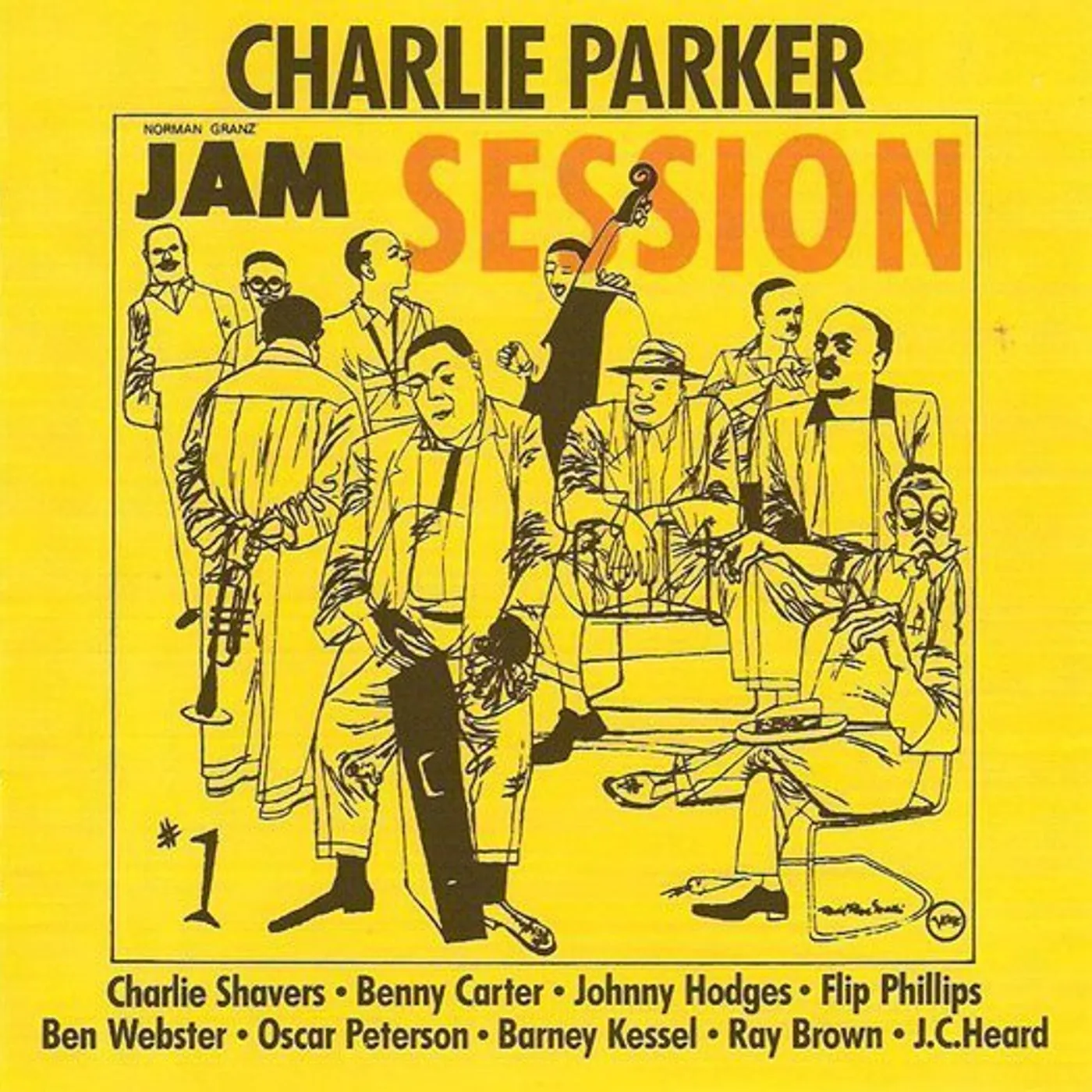 Charlie Parker JAM SESSION Vinyl Record