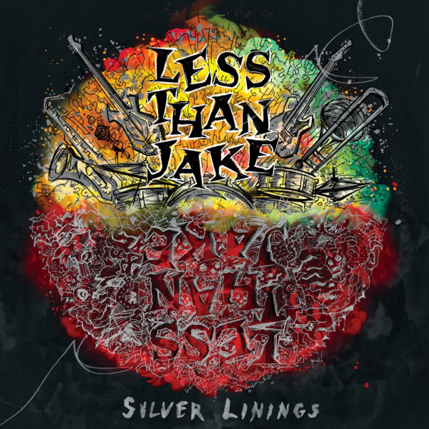 Less Than Jake Silver Linings Vinyl Record