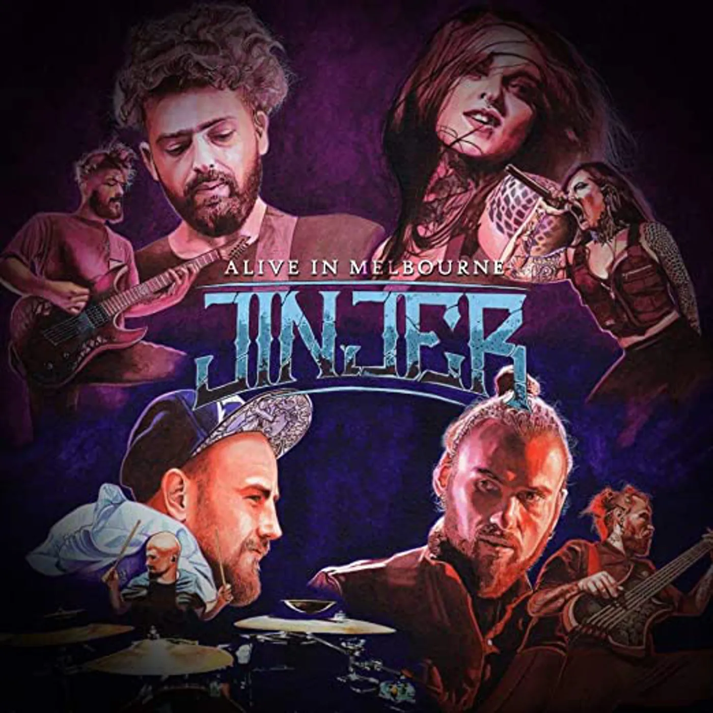 Jinjer ALIVE IN MELBOURNE 2020 (LIVE) Vinyl Record