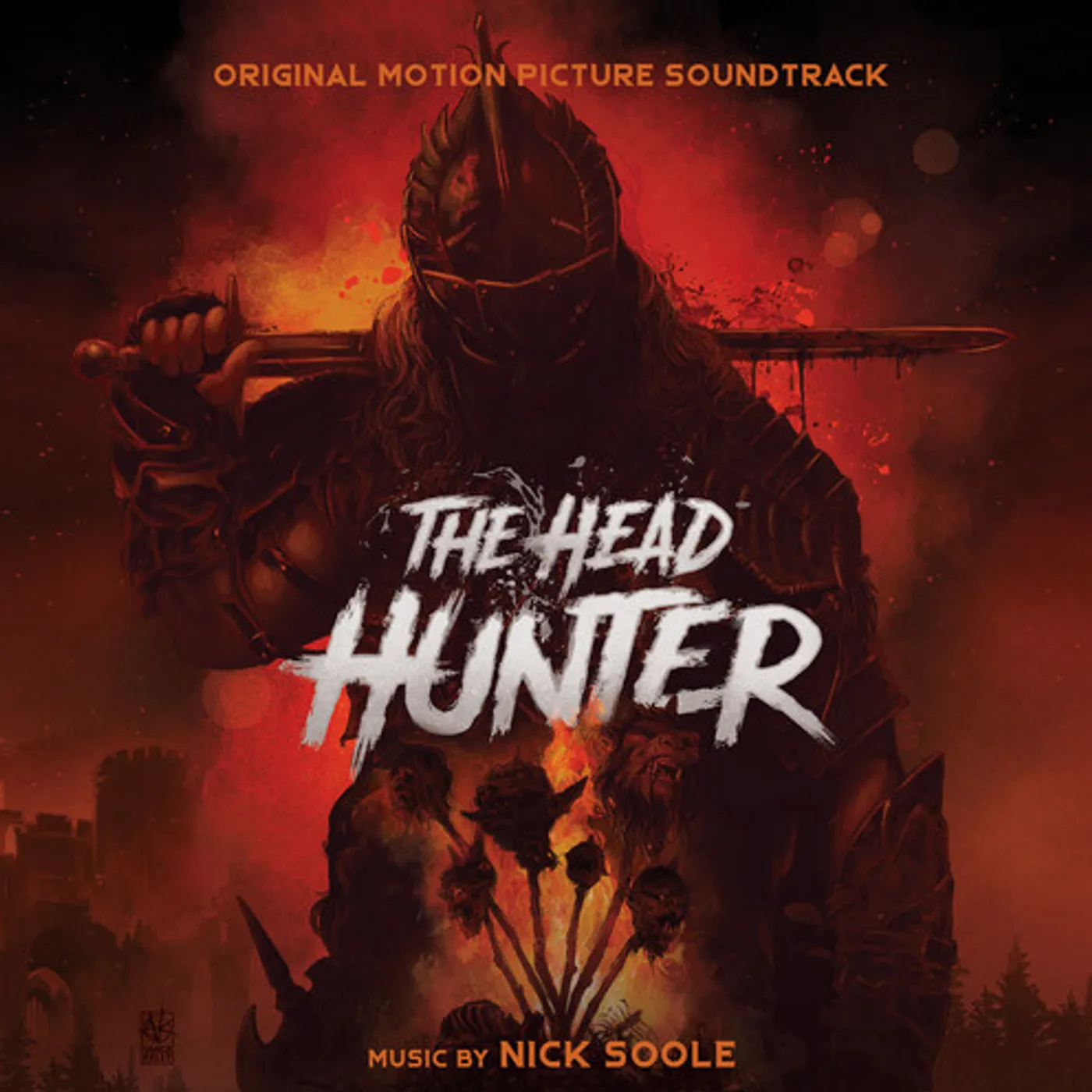 Nick Soole HEAD HUNTER / Original Soundtrack Vinyl Record