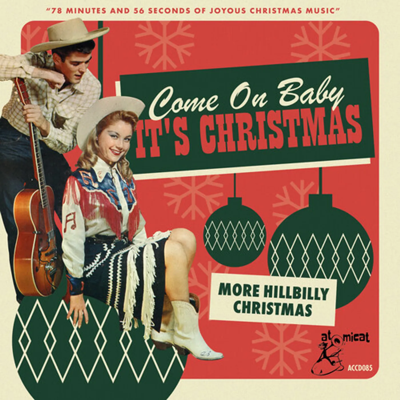 Various Artists  COME ON BABY ITS CHRISTMAS: MORE HILLBILLY CHRISTMAS CD