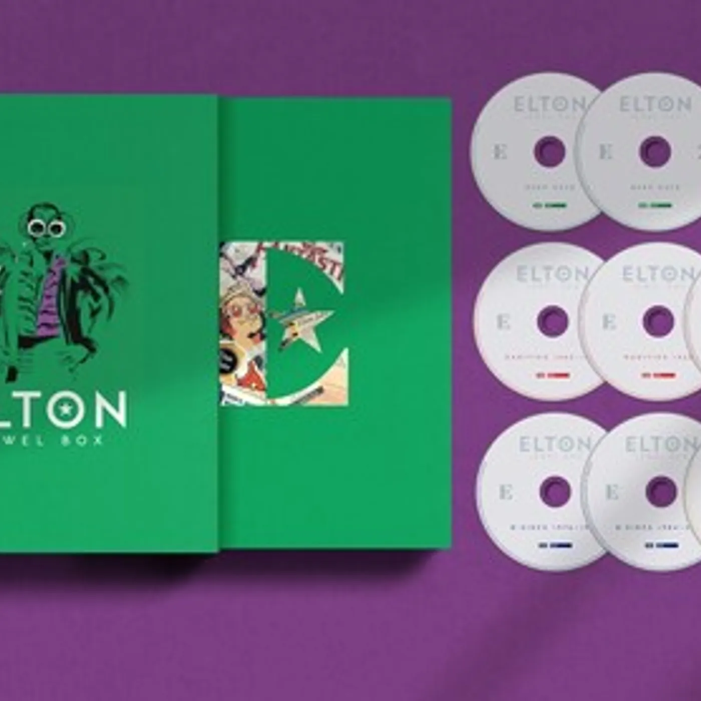 Elton John JEWEL BOX CD