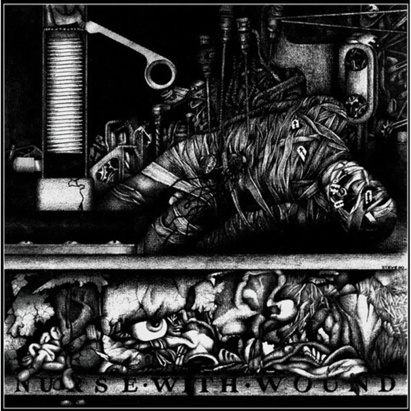Nurse With Wound To The Quiet Men From A Tiny Girl Vinyl Record