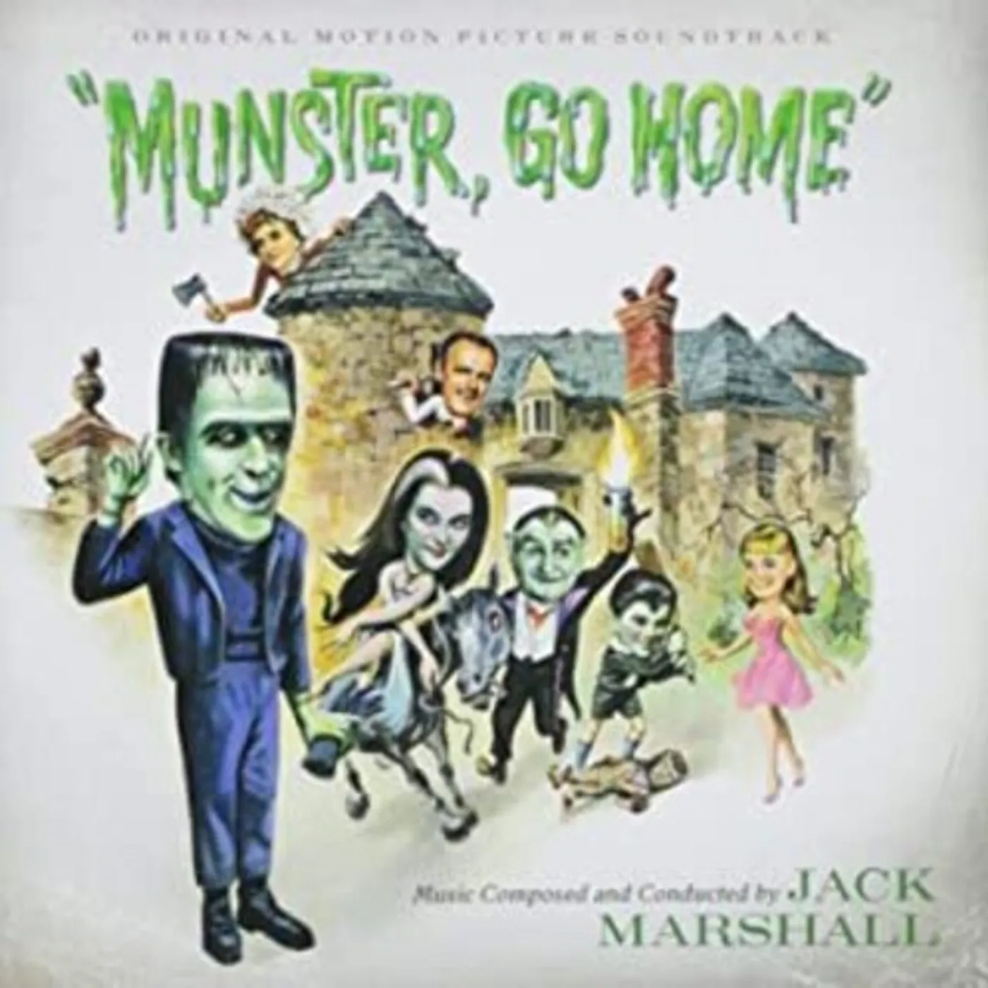 Jack Marshall MUNSTER GO HOME / Original Soundtrack CD
