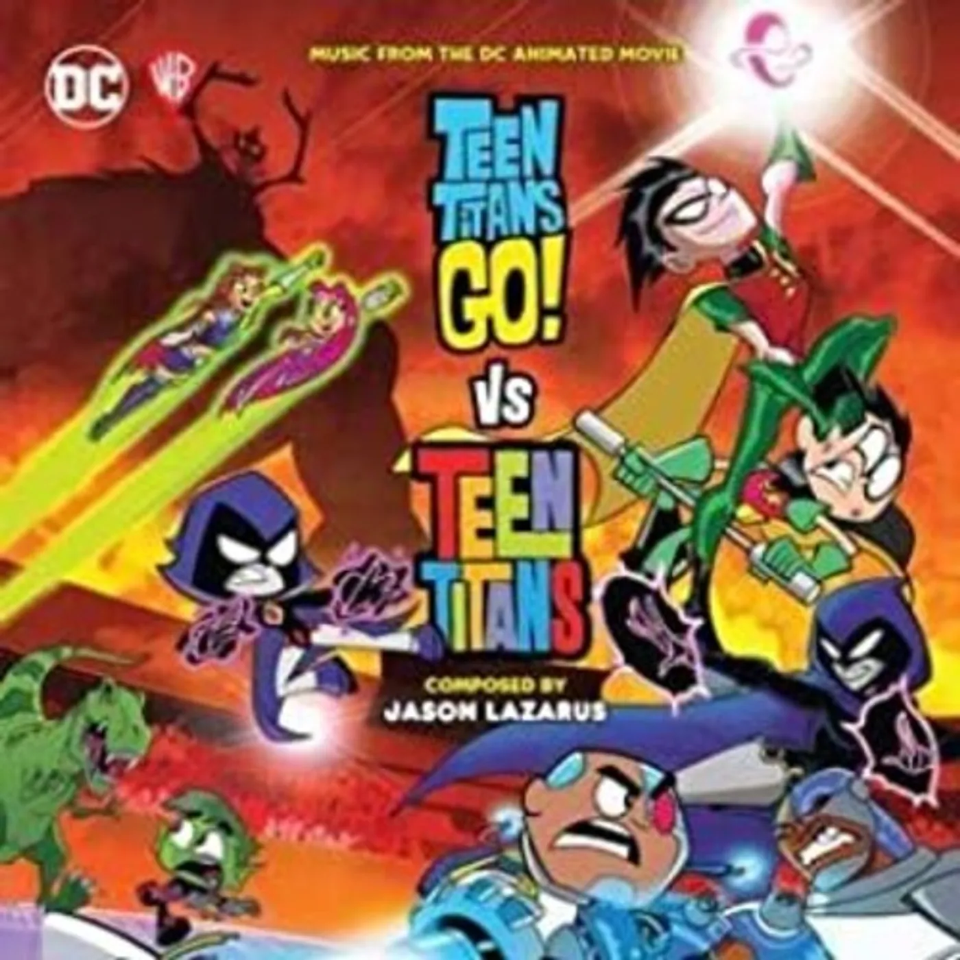 Jason Lazarus TEEN TITANS GO VS TEEN TITANS / Original Soundtrack CD