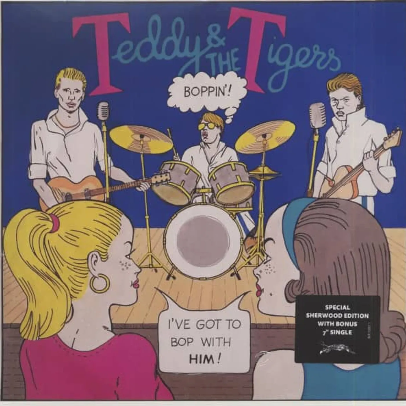 Teddy & The Tigers BOPPIN Vinyl Record