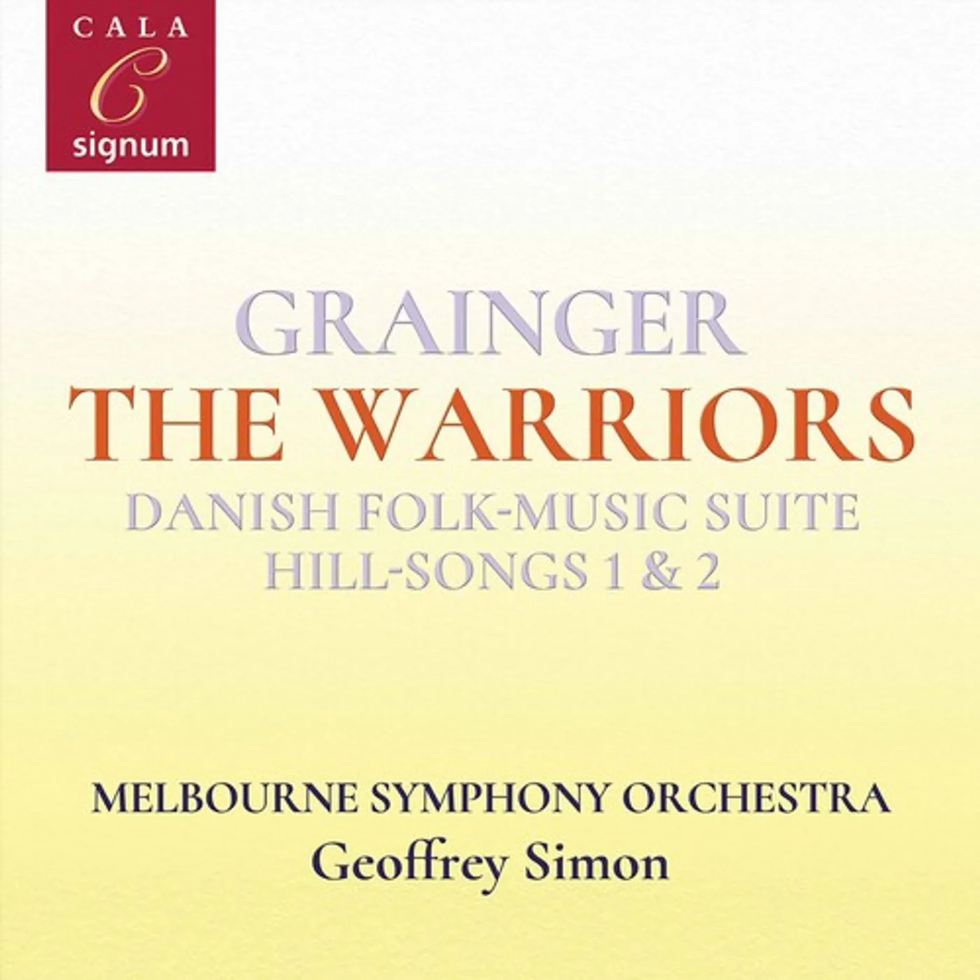Grainger WARRIORS CD