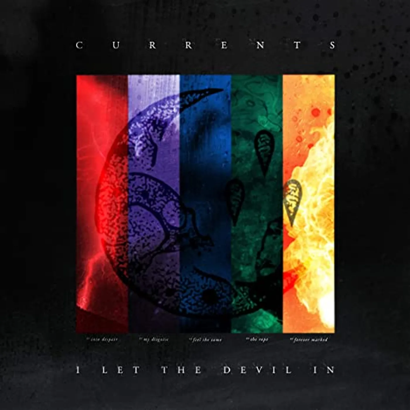 Currents I LET THE DEVIL IN (GREEN W/ BLACK SPLATTER) Vinyl Record