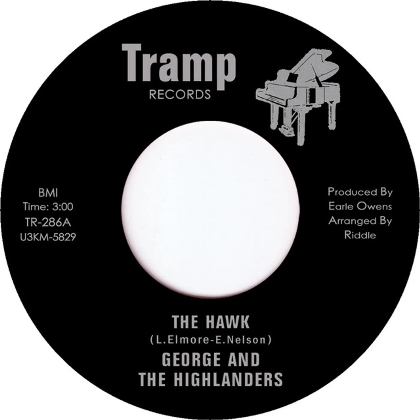 George & the Highlanders HAWK Vinyl Record