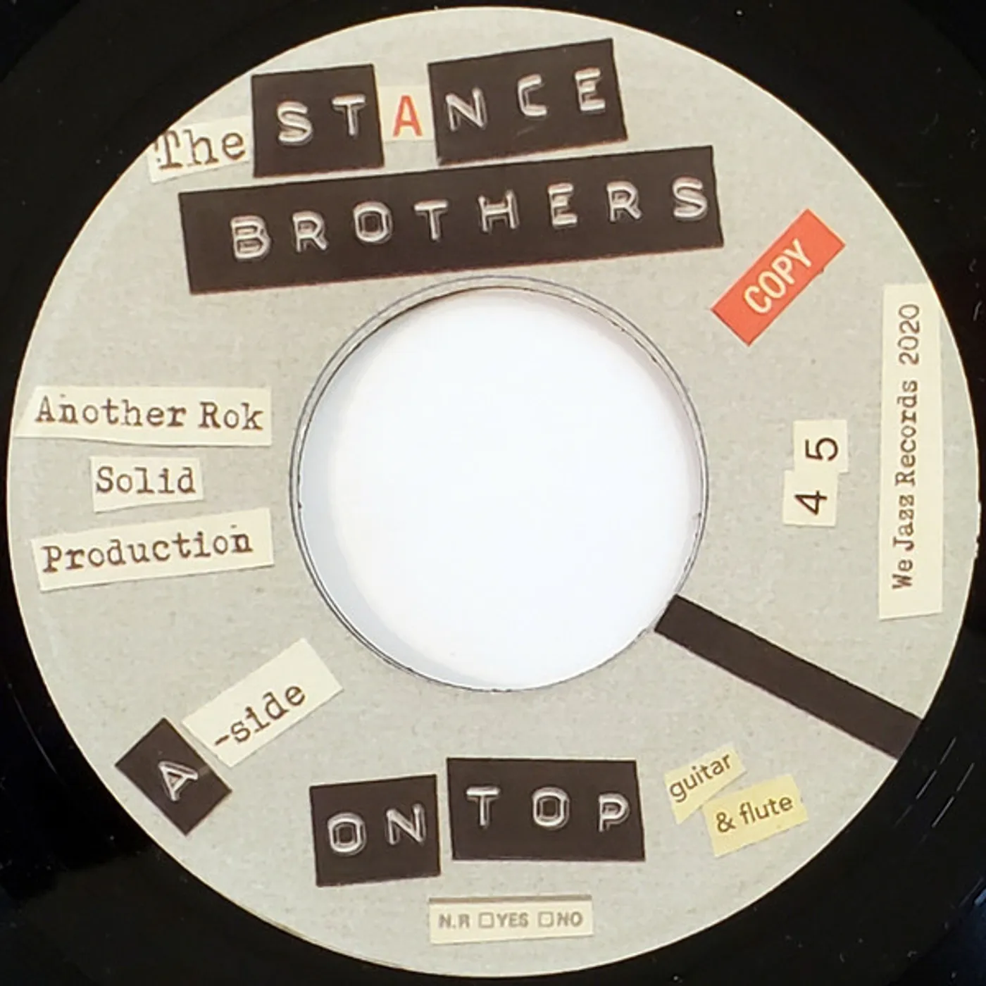 The Stance Brothers On Top Vinyl Record