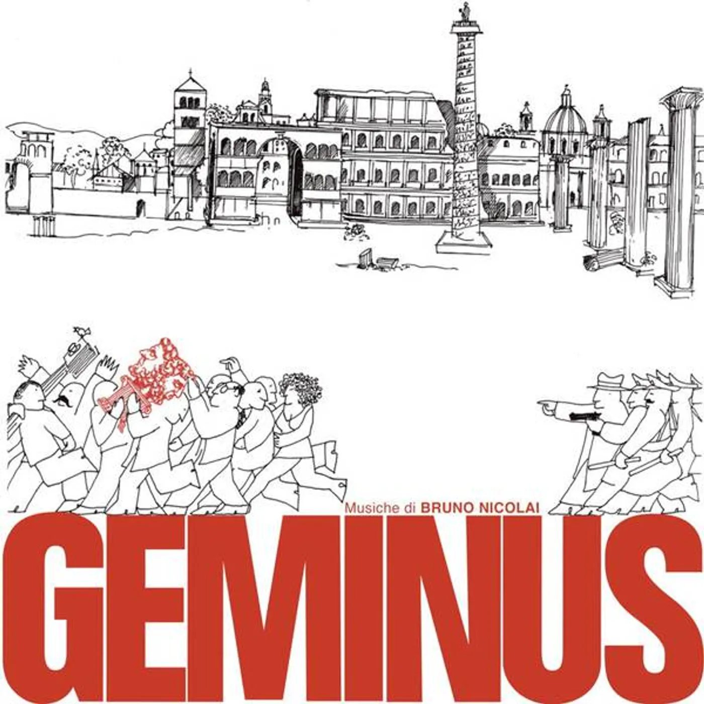 Bruno Nicolai GEMINUS / Original Soundtrack Vinyl Record