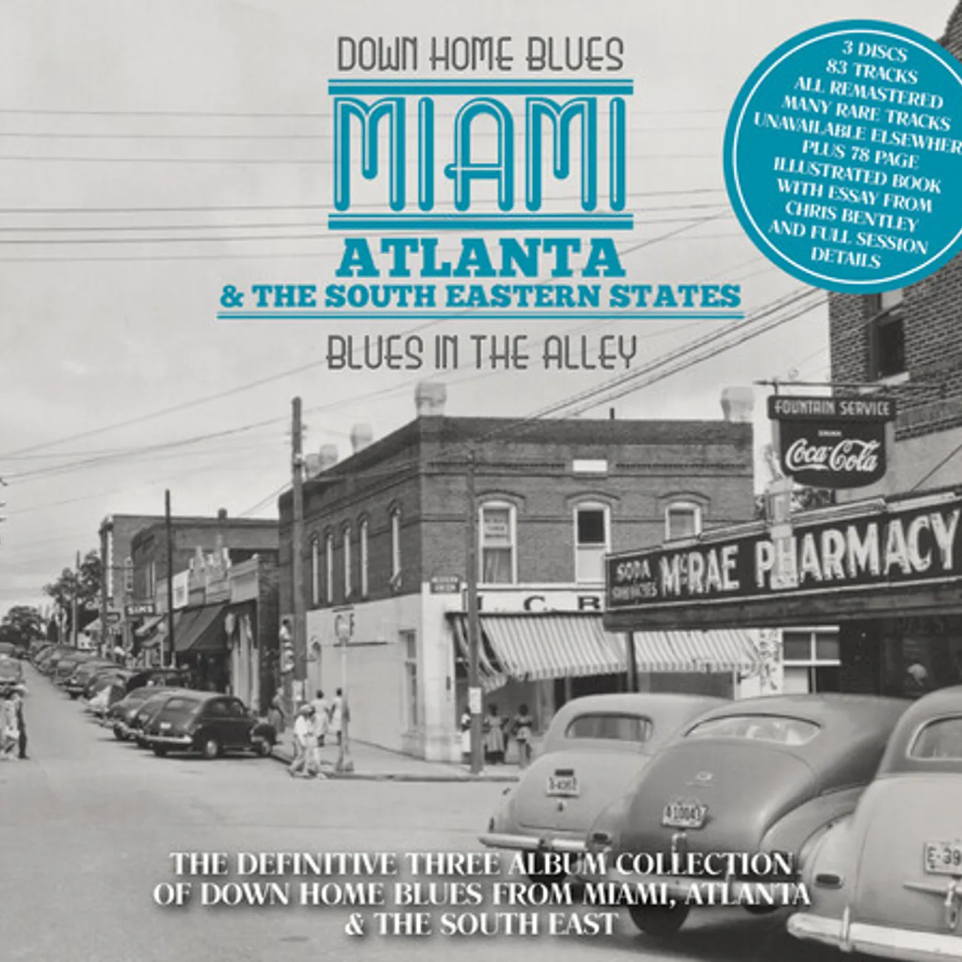 Various Artists  DOWN HOME BLUES: MIAMI, ATLANTA & THE SOUTH EASTERN STATES: BLUES IN THE ALLEY CD