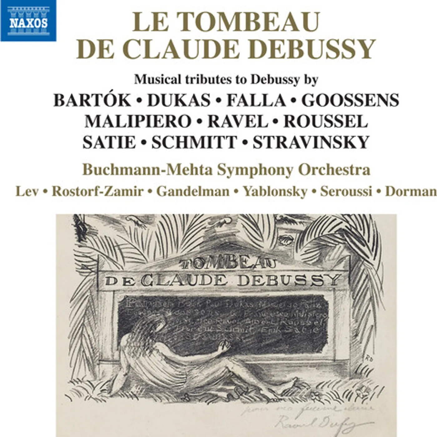 Various Artists  LE TOMBEAU DE CLAUDE DEBUSSY & RELATED WORKS CD