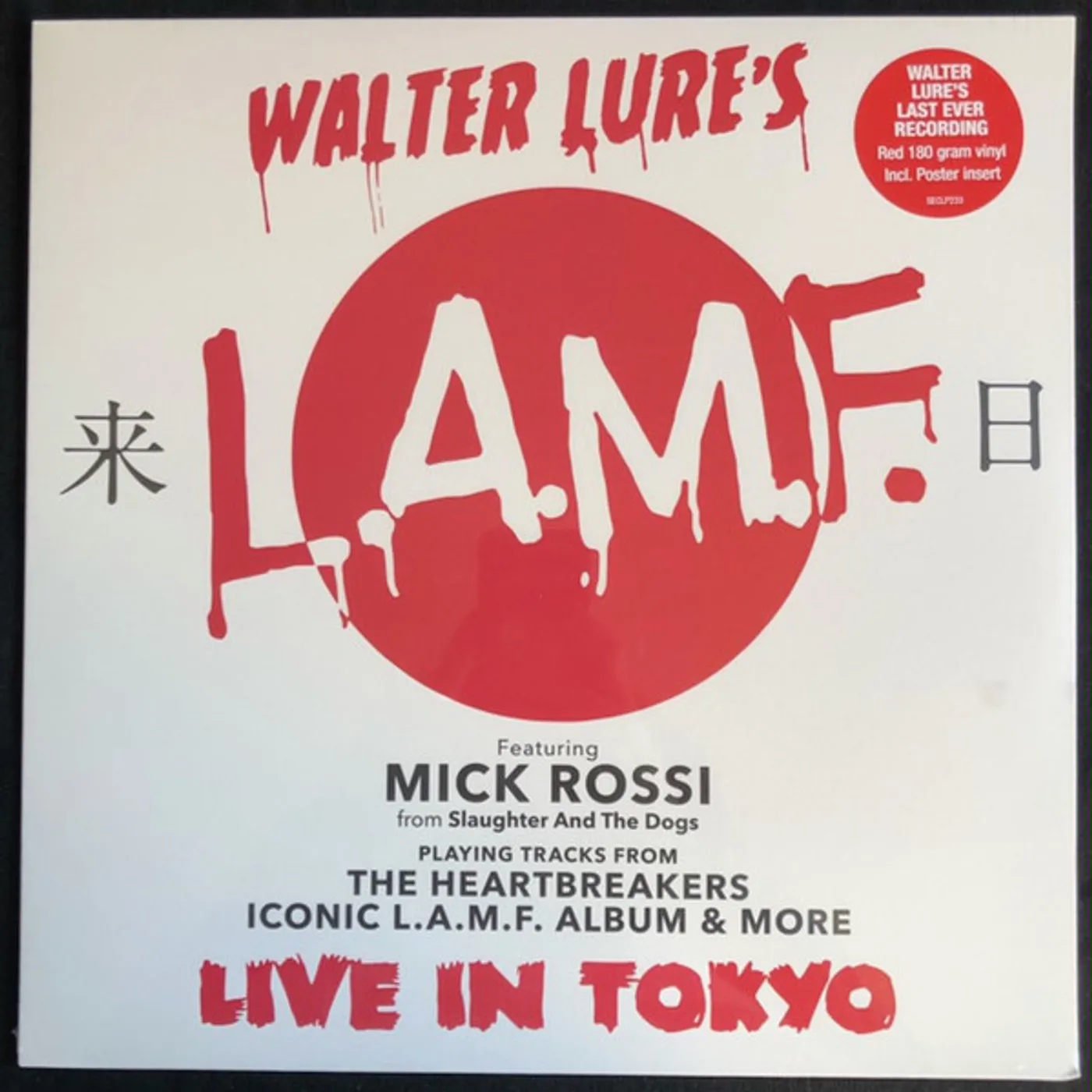 L.A.M.F. LIVE IN TOKYO Vinyl Record