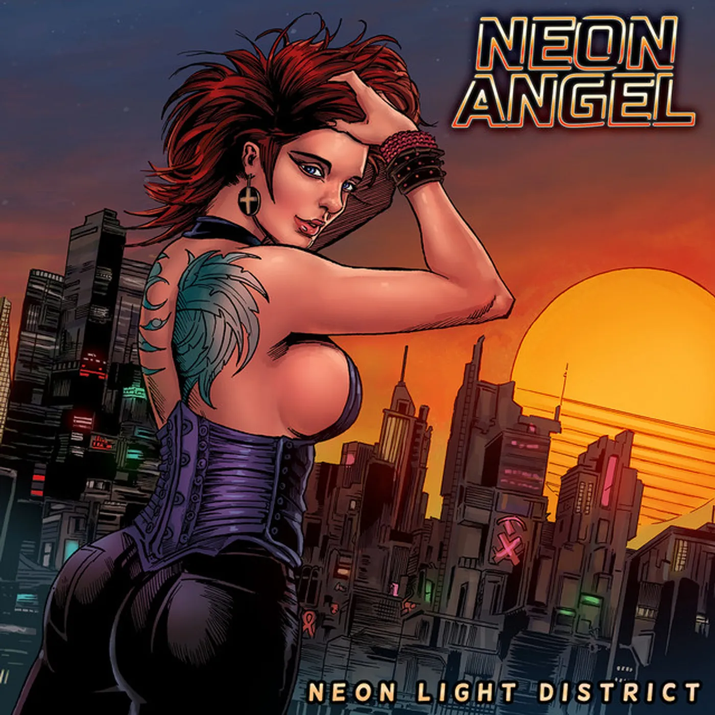 Neon Angel NEON LIGHT DISTRICT CD