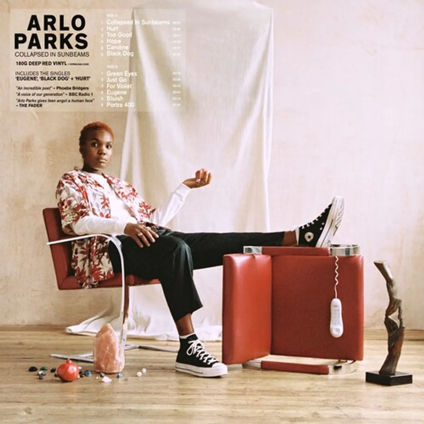 Arlo Parks COLLAPSED IN SUNBEAMS (DEEP RED VINYL) Vinyl Record