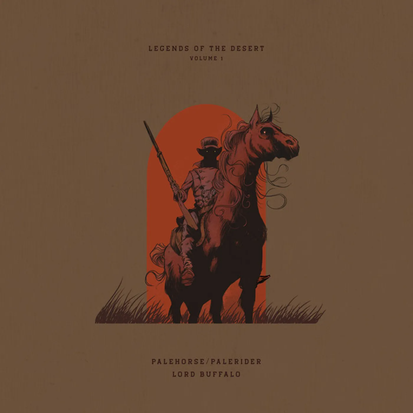 Palehorse / Palerider & Lord Buffalo LEGENDS OF THE DESERT: VOL 1 CD