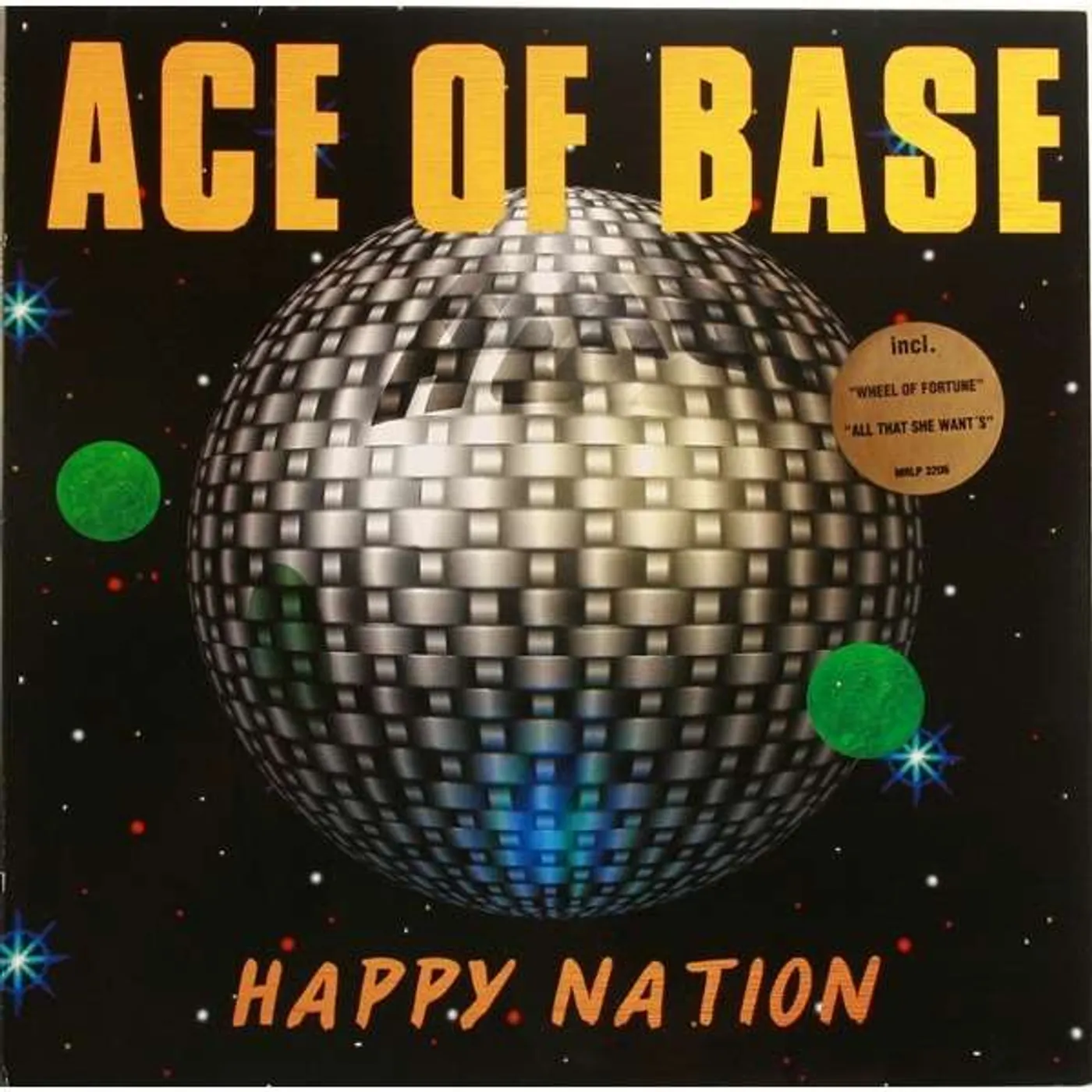 Ace of Base Happy Nation Vinyl Record