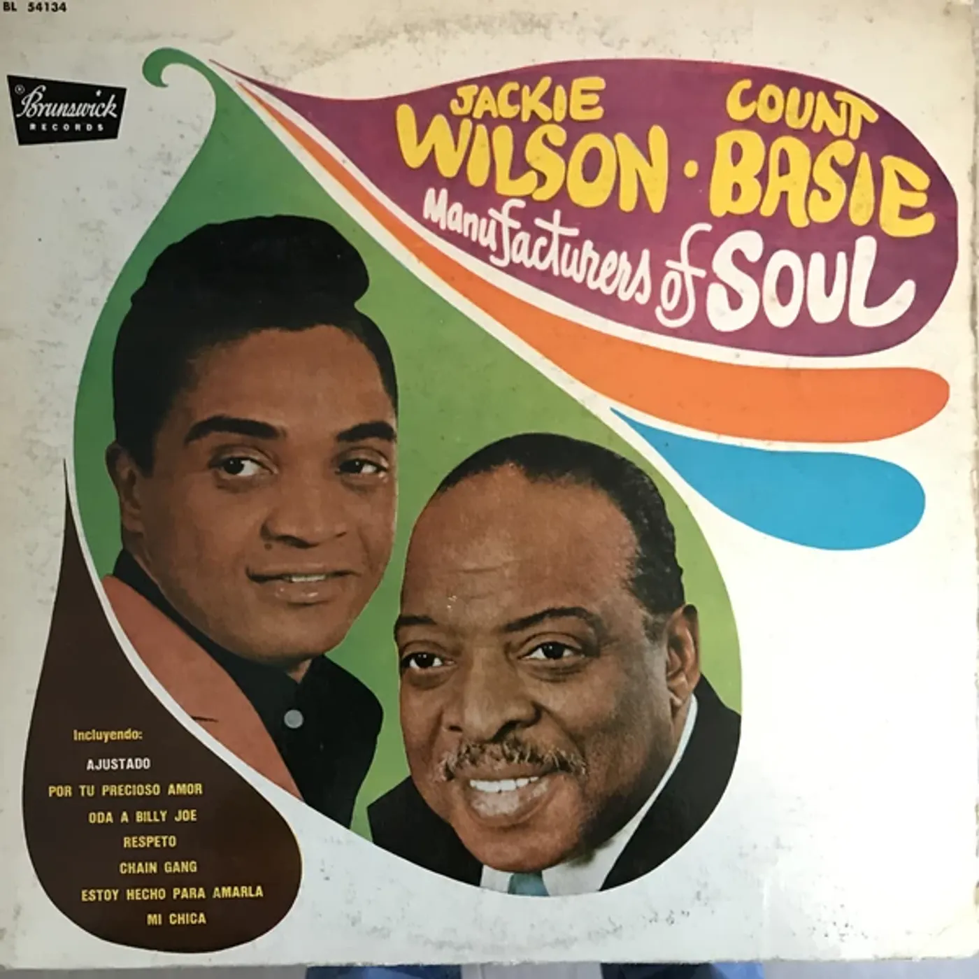 Jackie Wilson / Count Basie Manufacturers Of Soul Vinyl Record