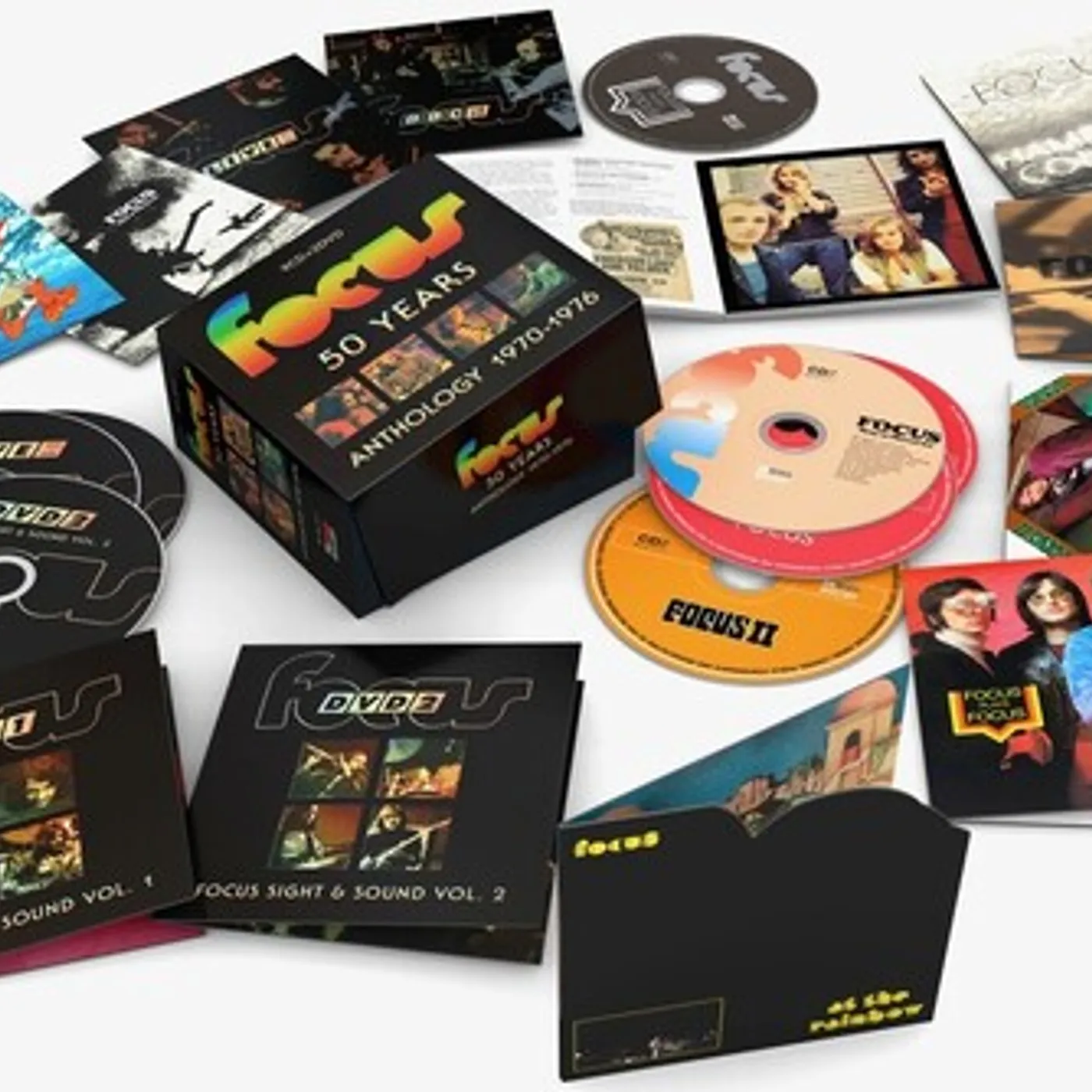 Focus 50 YEARS ANTHOLOGY 1970-1976 (9CD/2DVD) CD