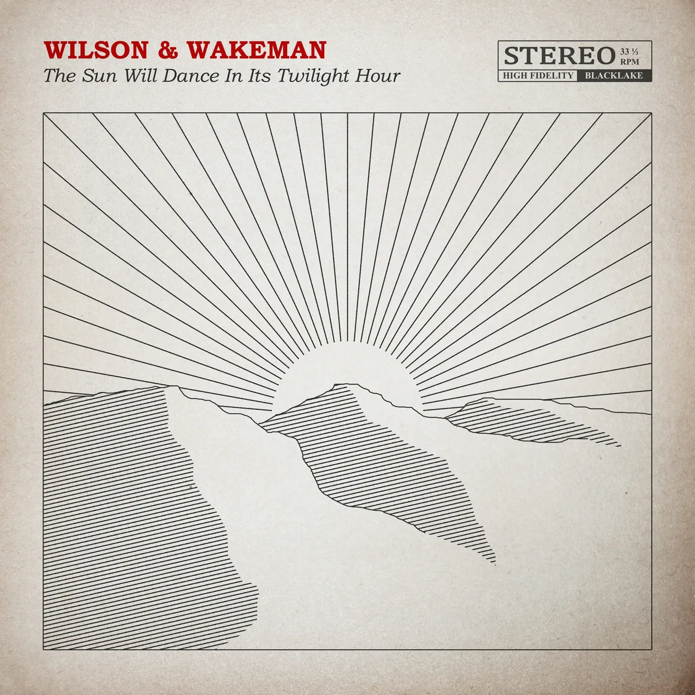 Damian Wilson / Adam Wakeman SUN WILL DANCE IN ITS TWILIGHT HOUR Vinyl Record