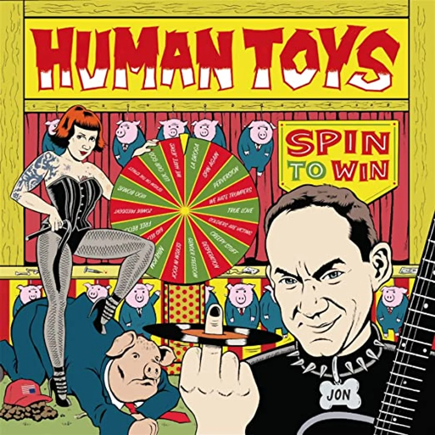 Human Toys Spin to Win Vinyl Record