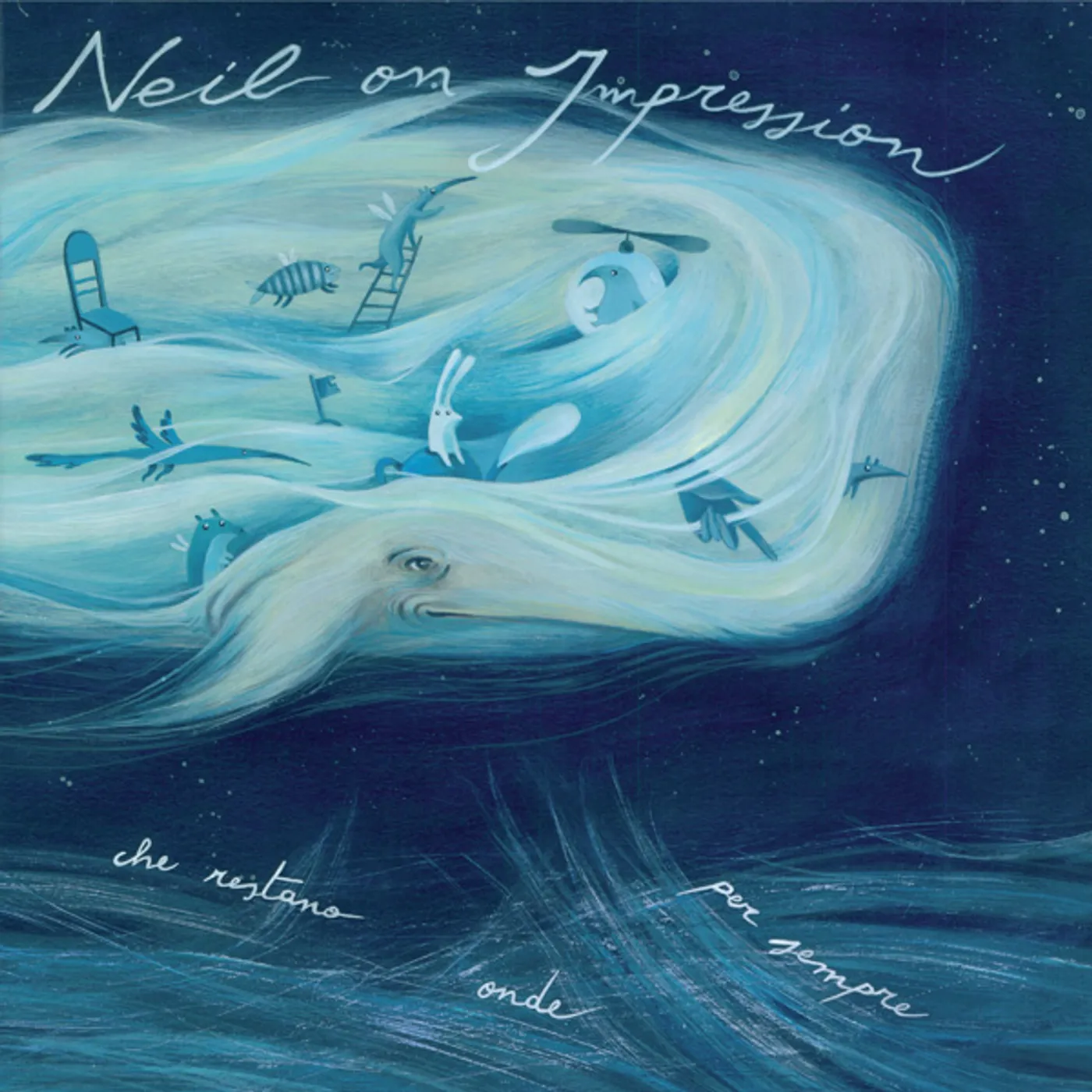 Neil on Impression L'oceano Delle Onde Che Restano Onde Per Sempre Vinyl Record