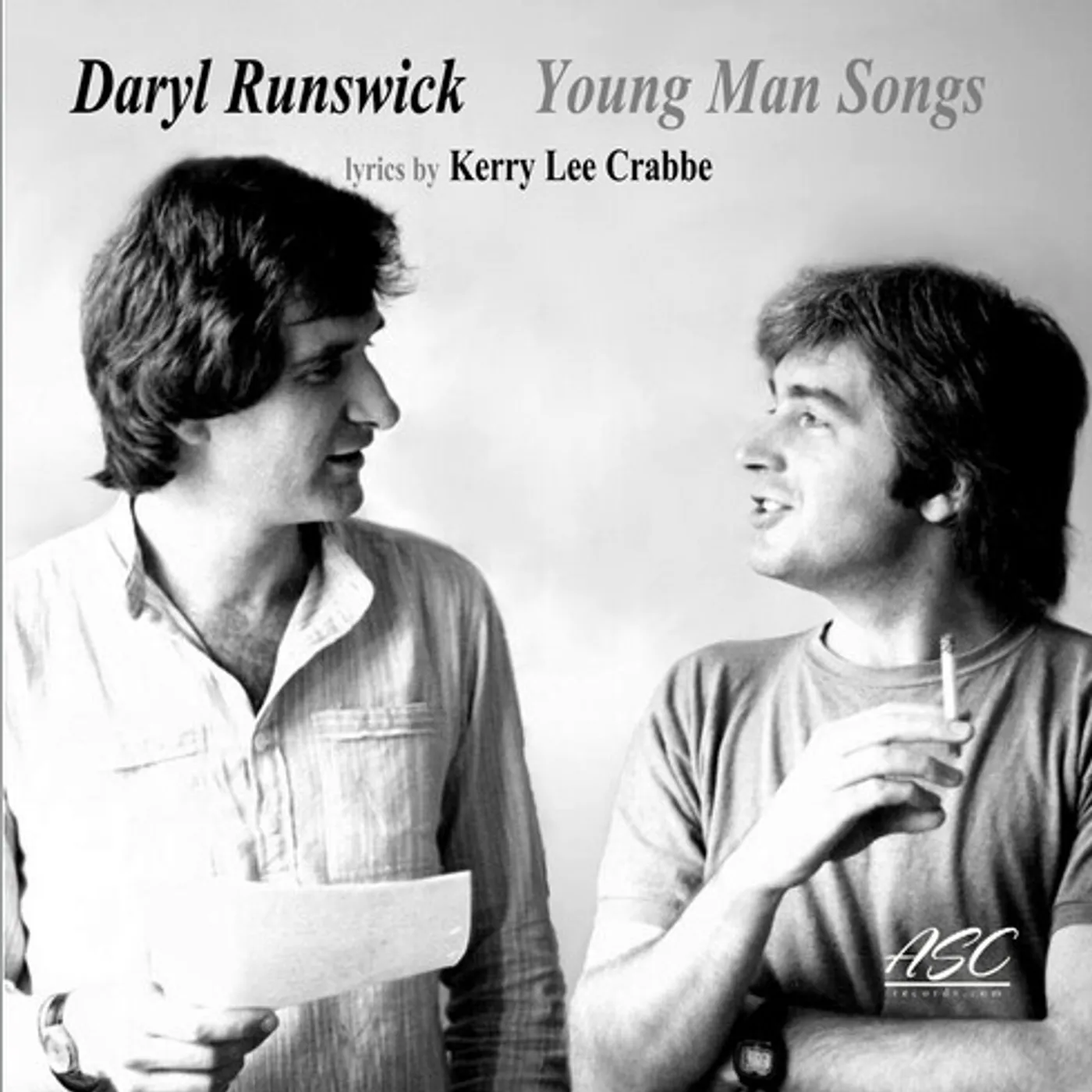 Daryl Runswick YOUNG MAN SONGS CD