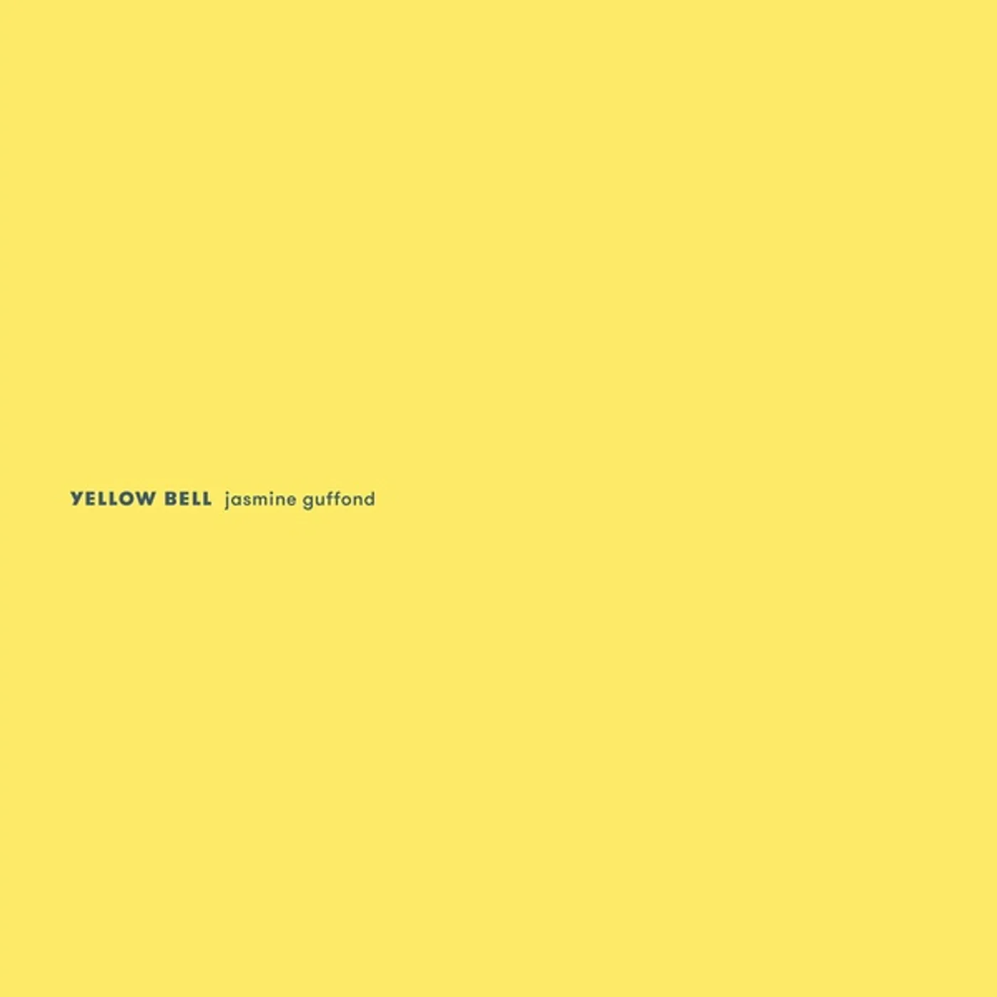 Jasmine Guffond Yellow Bell Vinyl Record