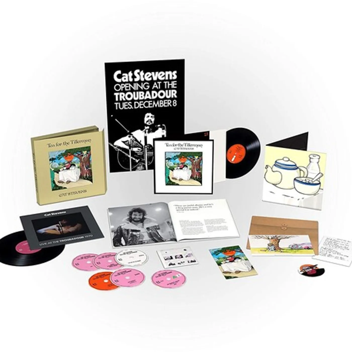 Yusuf / Cat Stevens TEA FOR THE TILLERMAN (SUPER DELUXE EDITION) Vinyl Record