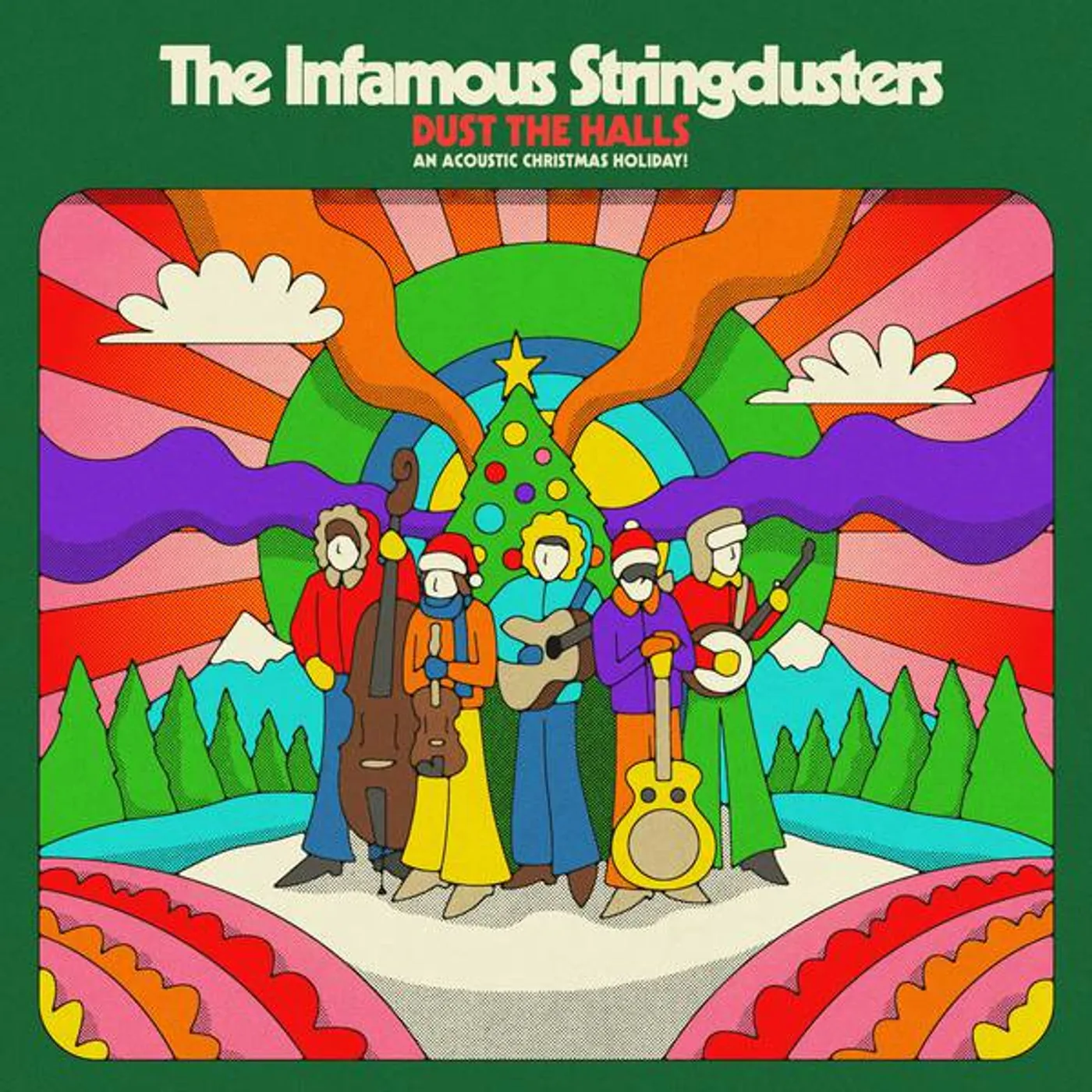 The Infamous Stringdusters DUST THE HALLS: ACOUSTIC CHRISTMAS HOLIDAY Vinyl Record