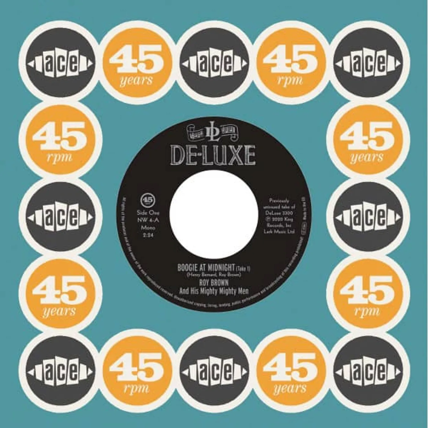 Roy Brown / Lloyd Price BOOGIE AT MIDNIGHT (TAKE 1) / LAWDY MISS CLAWDY Vinyl Record