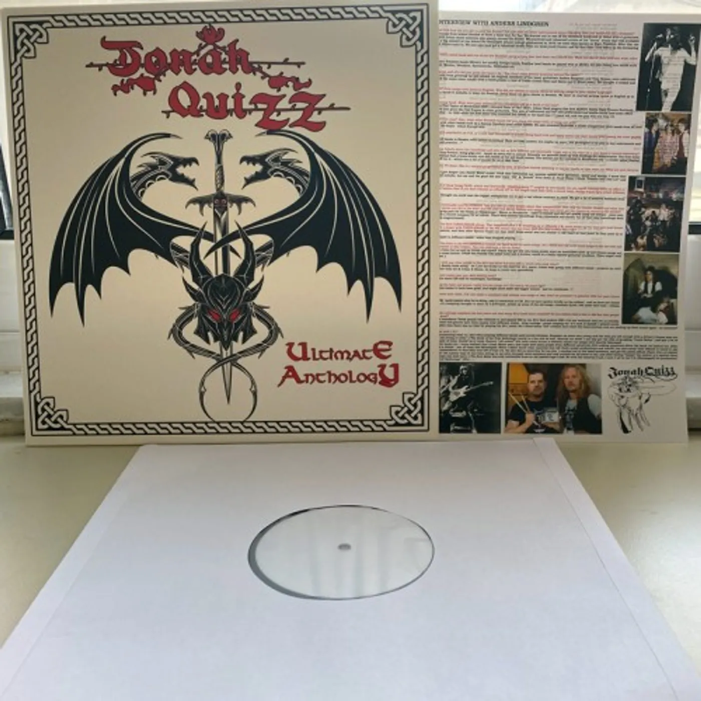 Jonah Quizz Ultimate Anthology Vinyl Record