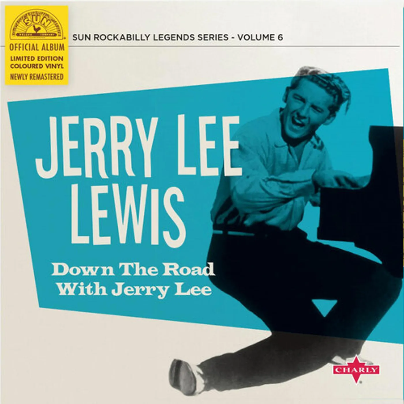 Jerry Lee Lewis DOWN THE ROAD WITH JERRY LEE Vinyl Record