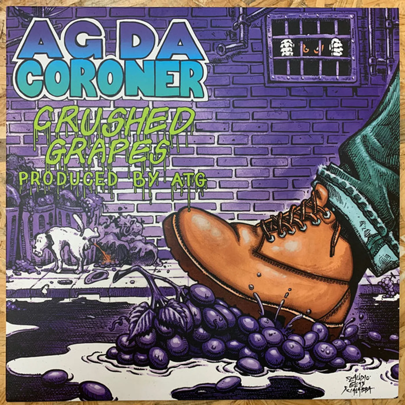 AG Da Coroner Crushed Grapes Vinyl Record