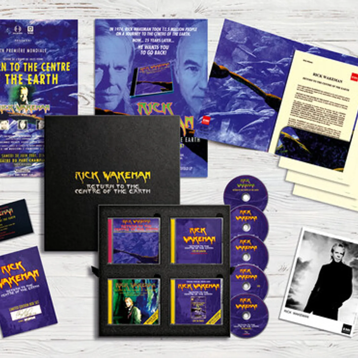 Rick Wakeman RETURN TO THE CENTRE OF THE EARTH CD