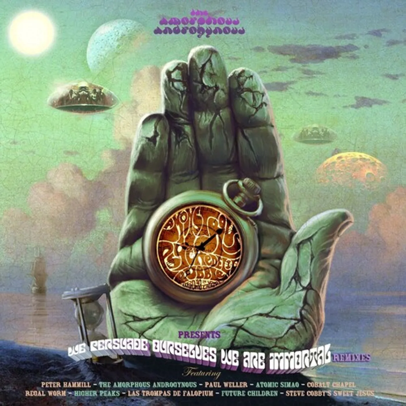 Amorphous Androgynous MONSTROUS PSYCHEDELIC BUBBLE CD