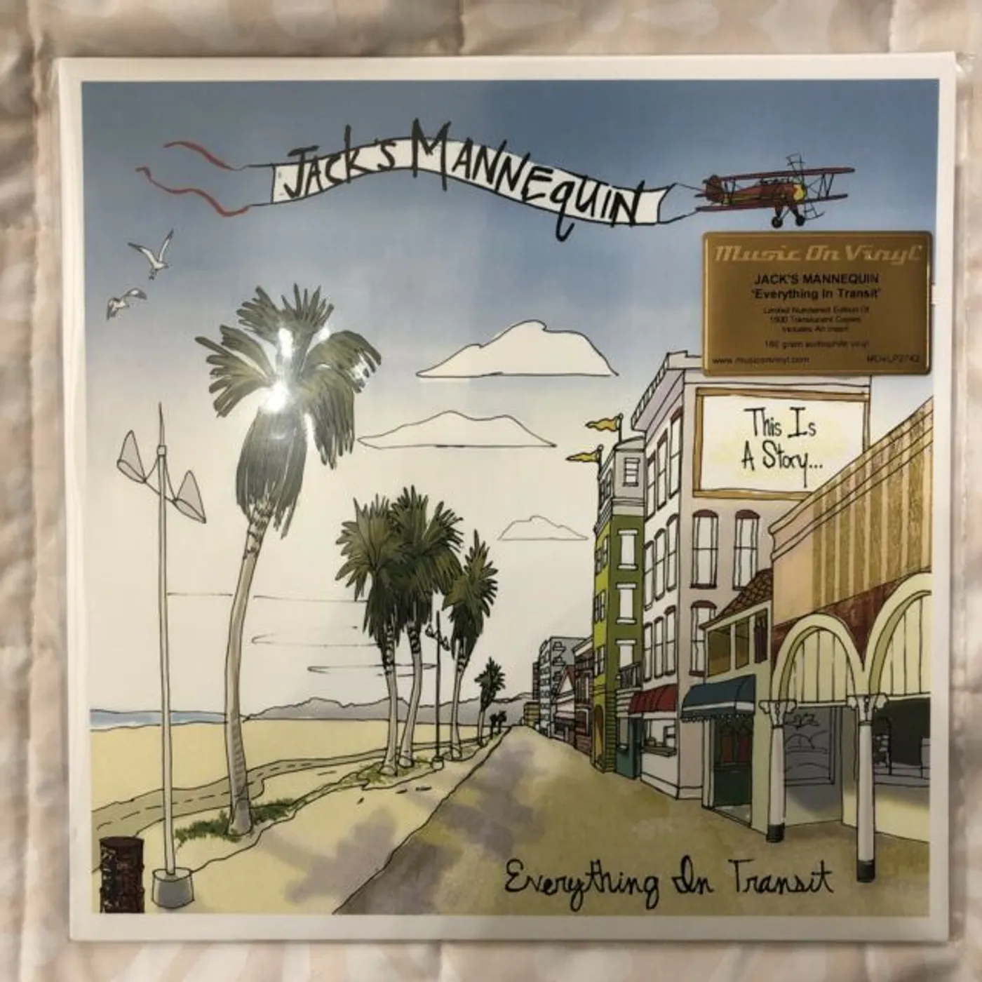 Jack's Mannequin Everything In Transit (180g/Insert/Import) Vinyl Record