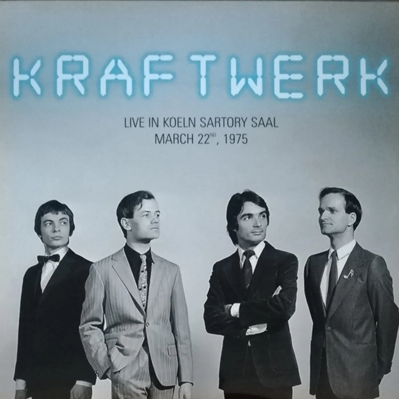 Kraftwerk LIVE IN KOELN SARTORY SAAL 22 MARCH 1975 Vinyl Record