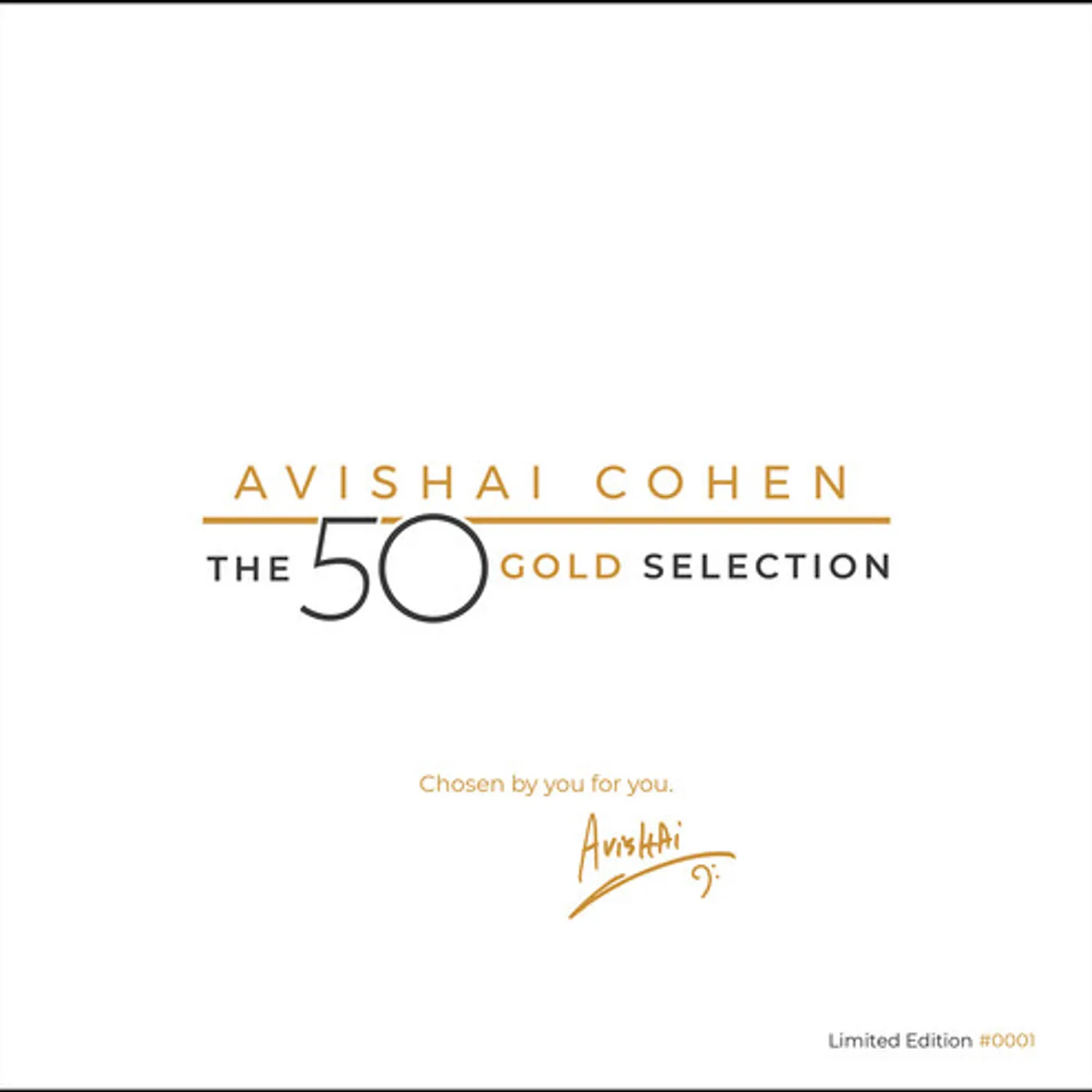 Avishai Cohen 50 GOLD SELECTION Vinyl Record