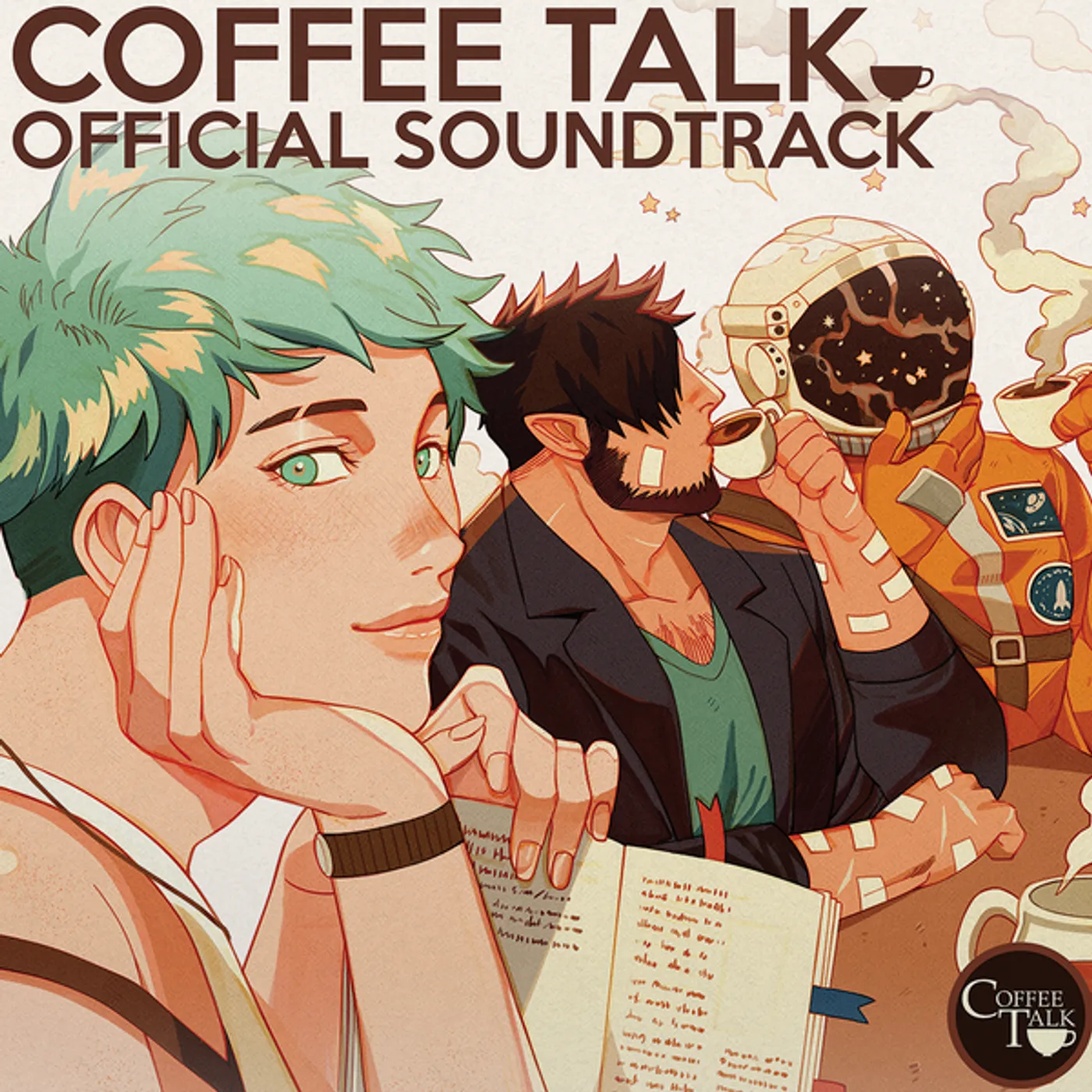 Andrew Jeremy COFFEE TALK / Original Soundtrack (GREEN/COFFEE BROWN VINYL) Vinyl Record