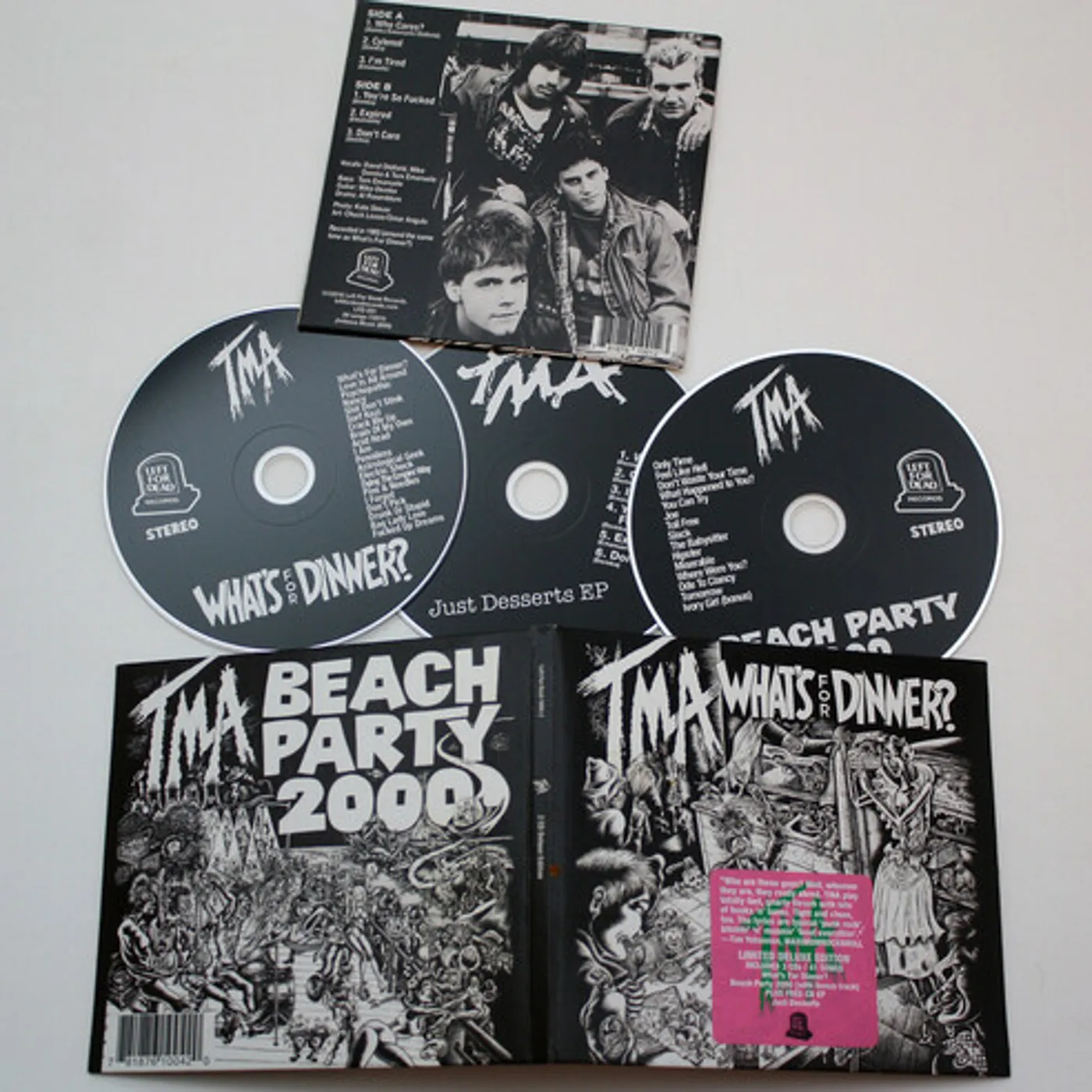 TMA WHATS FOR DINNER / BEACH PARTY 2000 CD
