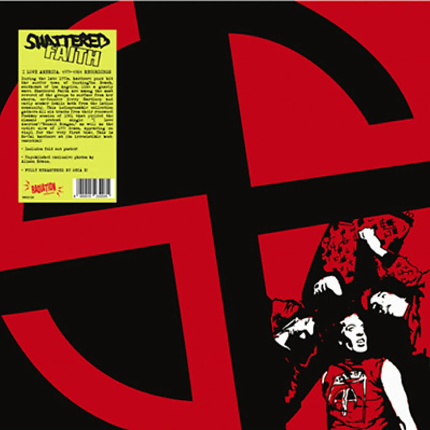 Shattered Faith I LOVE AMERICA Vinyl Record