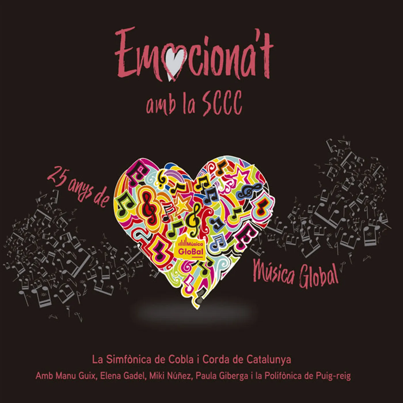 EMOCIONA'T AMB LA The SCCC 25 ANYS DE MUSICA GLOBAL CD