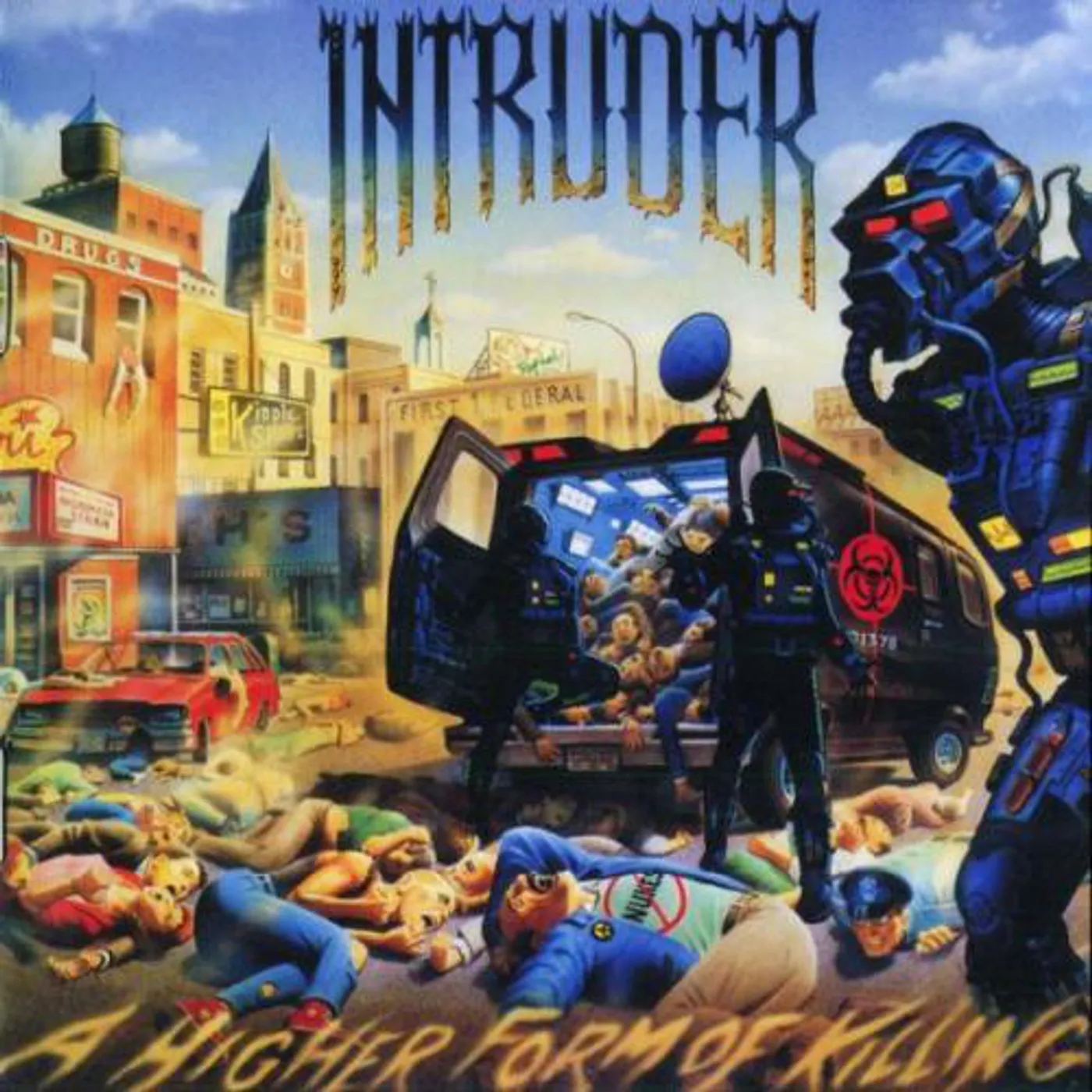 Intruder HIGHER FORM OF KILLING Vinyl Record