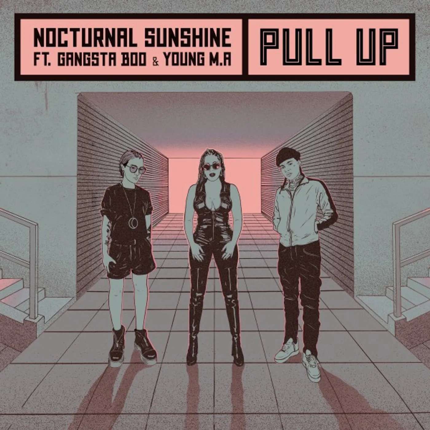 Nocturnal Sunshine / Gangsta Boo / Young M.A. PULL UP Vinyl Record